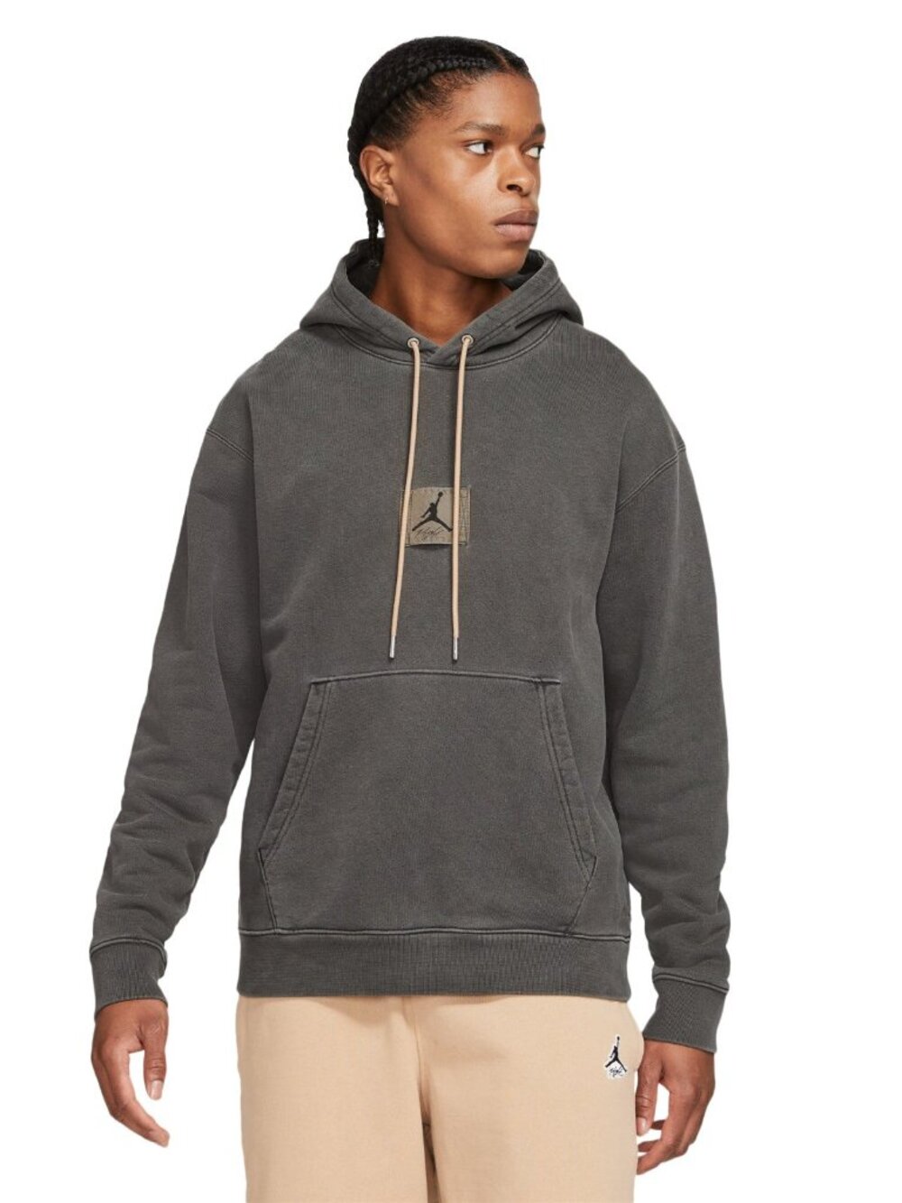 Air Jordan rare heritage flight faded thick men's hoodie